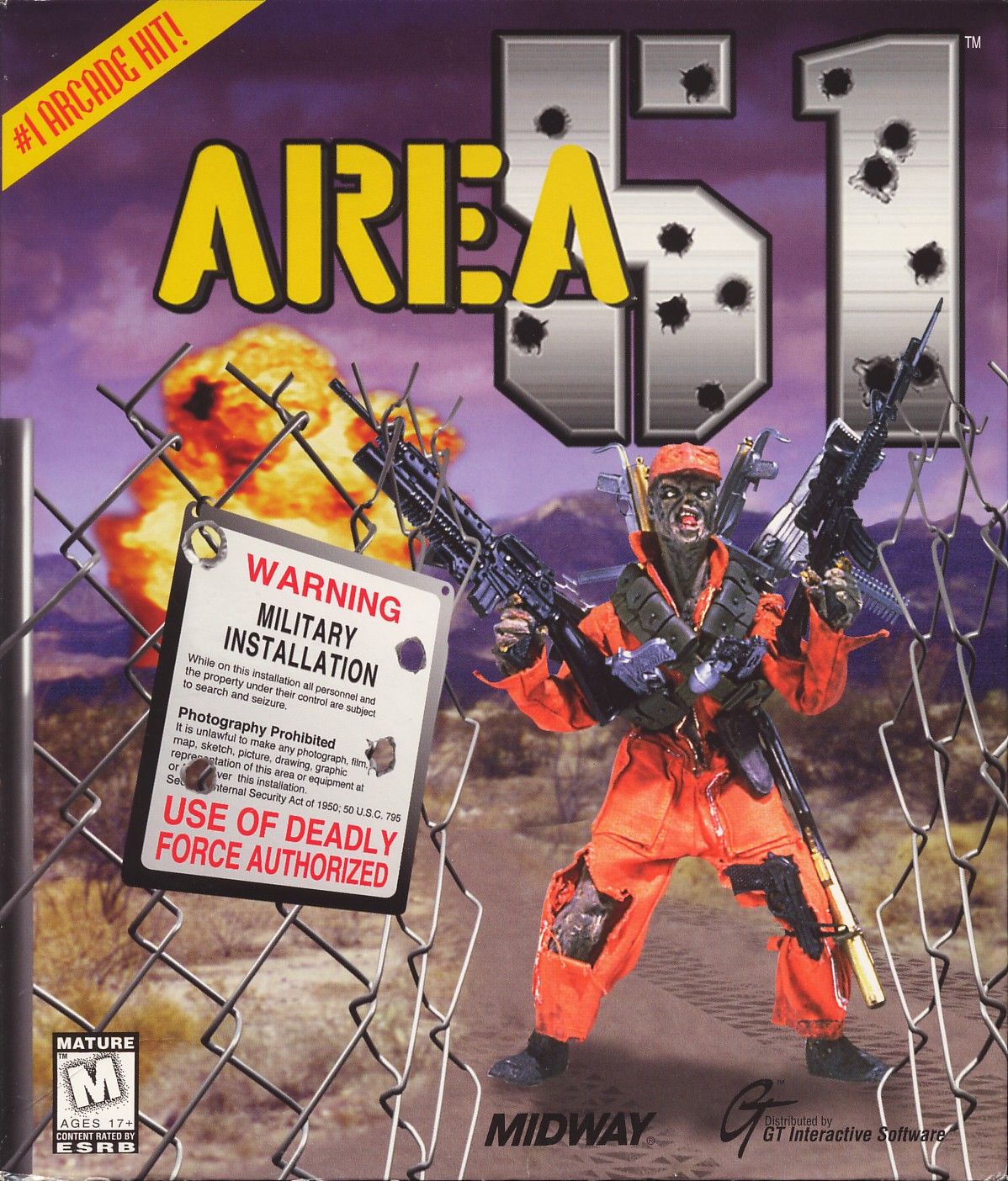 Игра Area 51 (Windows - pc)
